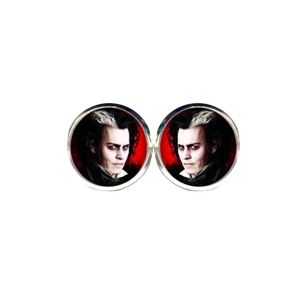 Sweeney Todd Earrings - Johnny Depp, Halloween